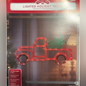 Lighted Holiday Truck